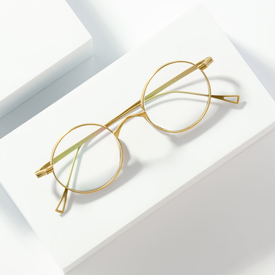 Round Blue Light Blocking Glasses